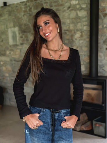 Blouse Zoraya - noir Blouse Zoraya - noir