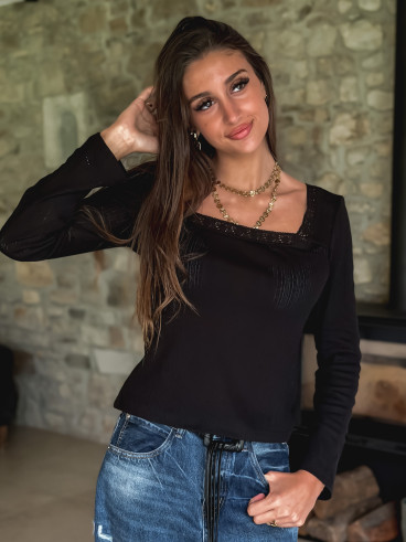 Blouse Zoraya - noir Blouse Zoraya - noir