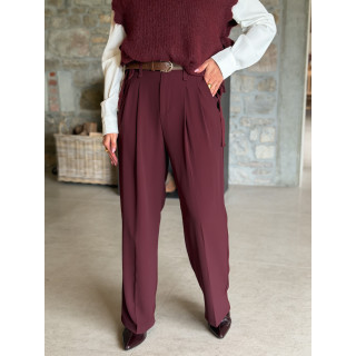 Pantalon Milane - Bordeaux