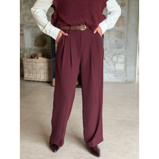 Pantalon Milane - Bordeaux