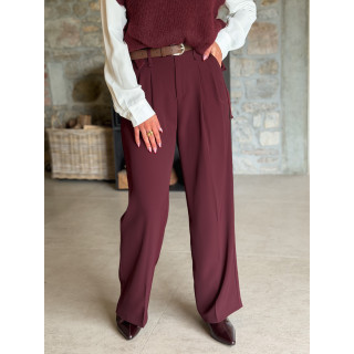 Pantalon Milane - Bordeaux