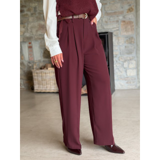 Pantalon Milane - Bordeaux