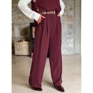 Pantalon Milane - Bordeaux