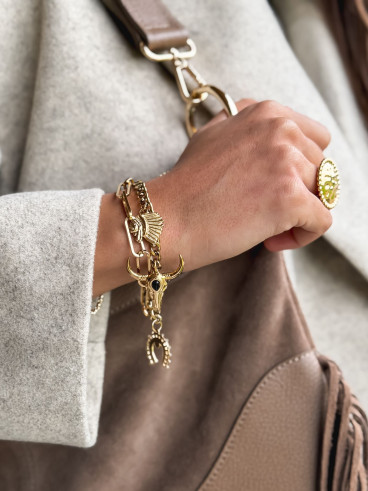 Bracelet Swannie - Doré