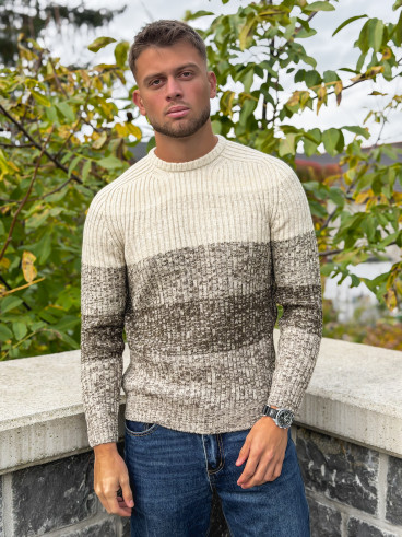 Pull Ioan - Beige/Taupe