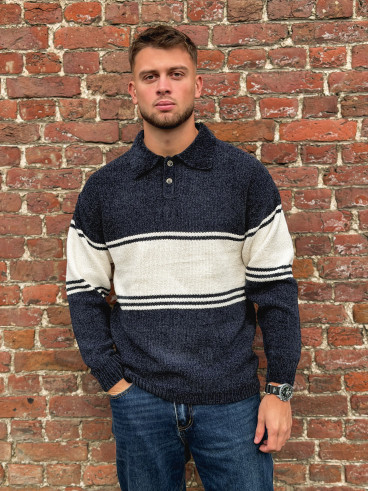 Pull Timo - Bleu marine