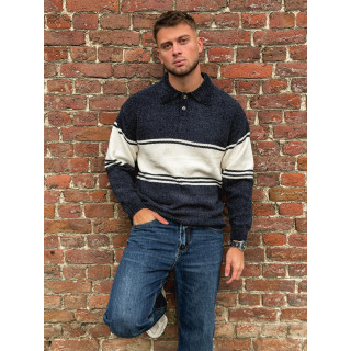 Pull Timo - Bleu marine