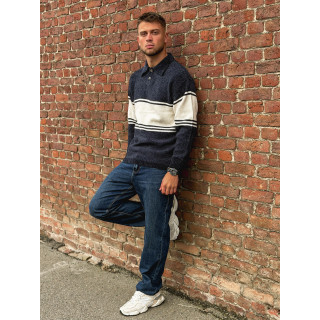 Pull Timo - Bleu marine