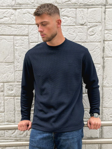 Pull Manuel - Bleu marine