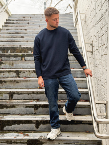 Pull Manuel - Bleu marine