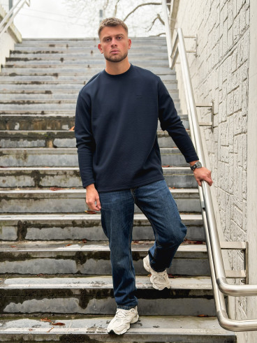 Pull Manuel - Bleu marine