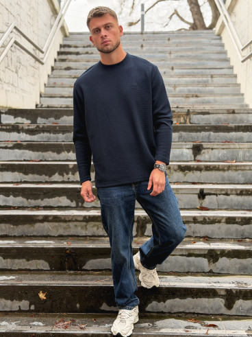 Pull Manuel - Bleu marine