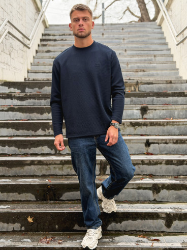 Pull Manuel - Bleu marine