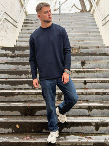 Pull Manuel - Bleu marine