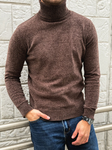 Pull Henri - Chocolat