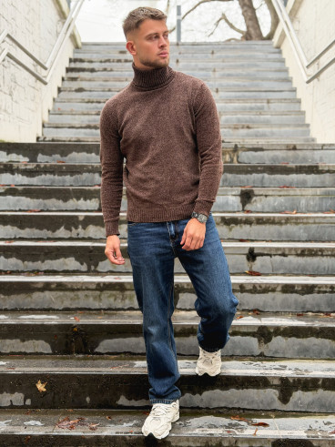 Pull Henri - Chocolat