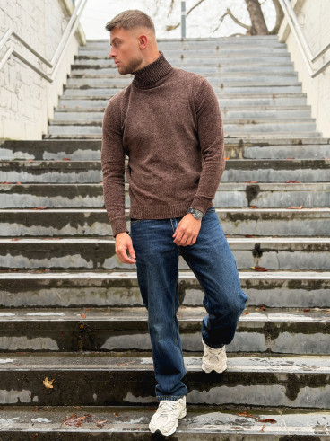 Pull Henri - Chocolat