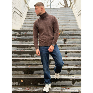 Pull Henri - Chocolat