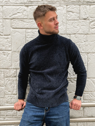 Pull Henri - Bleu marine