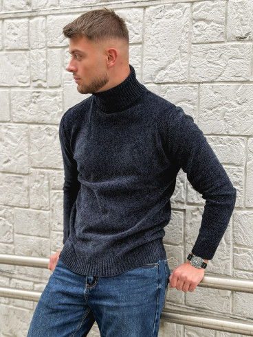 Pull Henri - Bleu marine