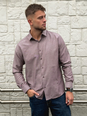 Chemise à carreaux Edouardo - Bordeaux