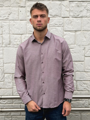 Chemise à carreaux Edouardo - Bordeaux