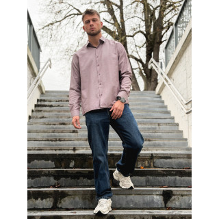 Chemise à carreaux Edouardo - Bordeaux