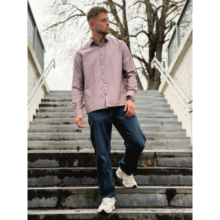 Chemise à carreaux Edouardo - Bordeaux