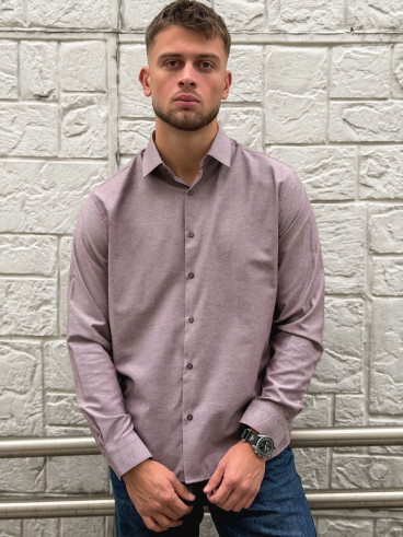 Chemise à carreaux Edouardo - Bordeaux