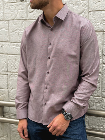 Chemise à carreaux Edouardo - Bordeaux