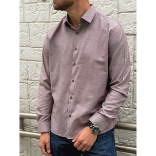 Chemise à carreaux Edouardo - Bordeaux