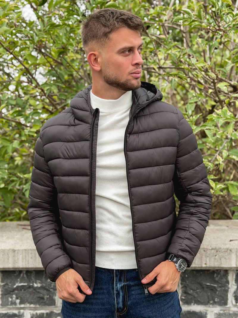 Doudoune Elliot - Gris foncé Doudoune Elliot - Gris foncé