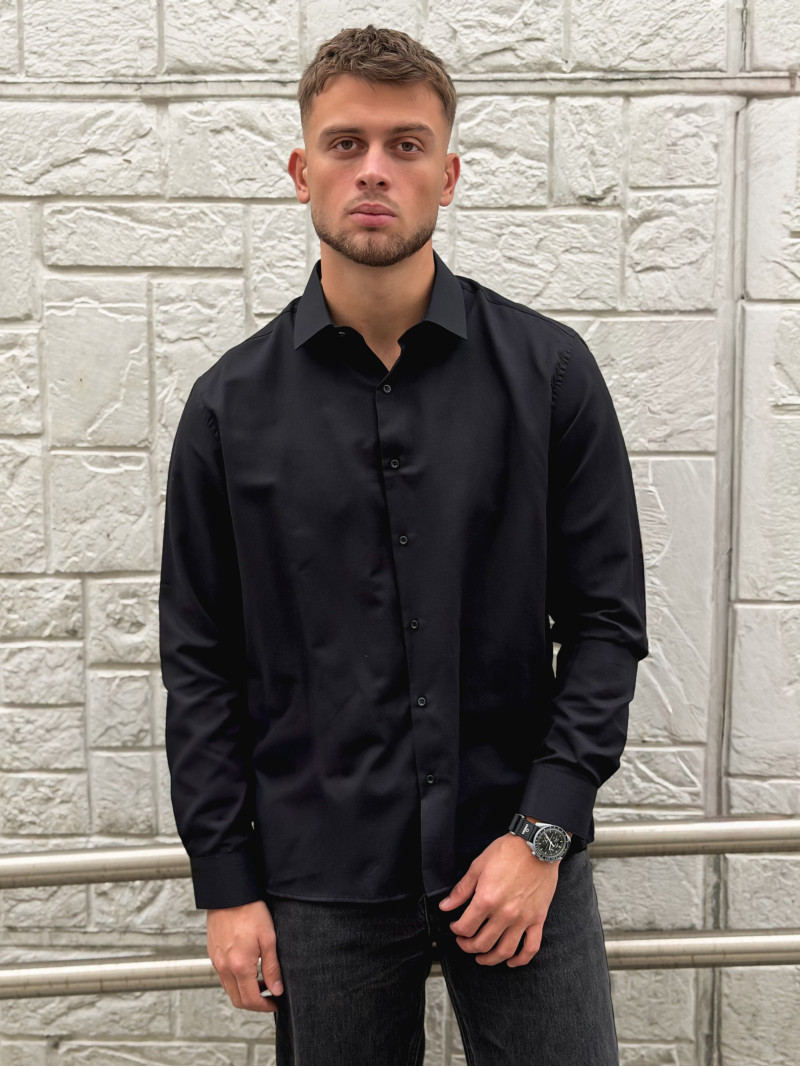Chemise Domenico - Noir Chemise Domenico - Noir