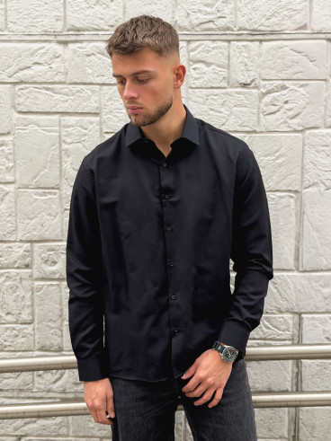 Chemise Domenico - Noir Chemise Domenico - Noir