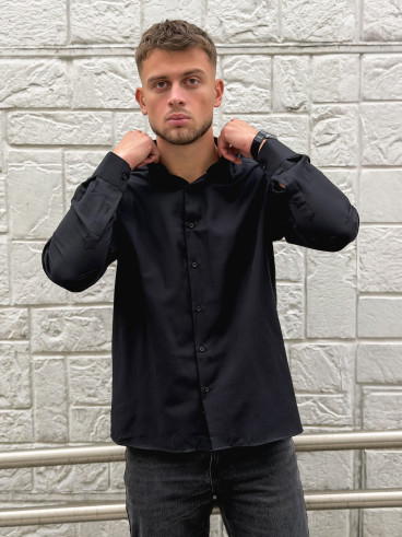 Chemise Domenico - Noir Chemise Domenico - Noir