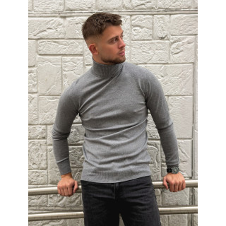 Pull col roulé Gaspard - Gris