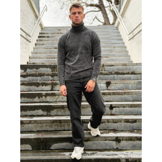 Pull Henri - Gris foncé