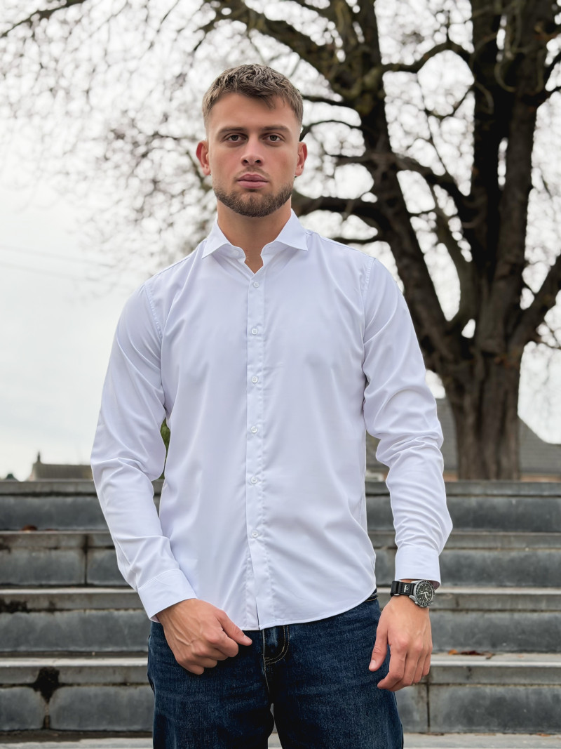 Chemise Parme - Blanc Chemise Parme - Blanc