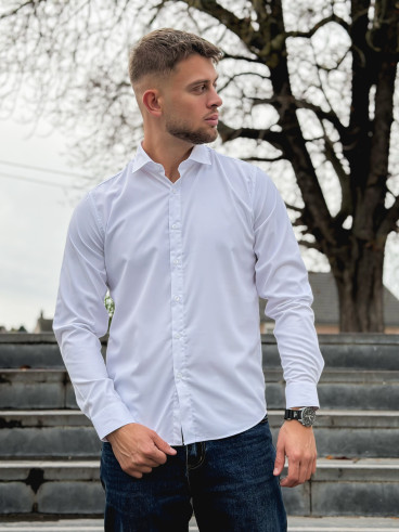 Chemise Parme - Blanc