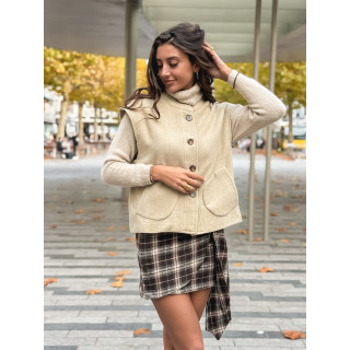 Gilet sans manches Runa - Sable