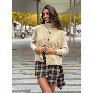 Gilet sans manches Runa - Sable