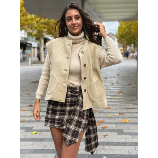 Gilet sans manches Runa - Sable