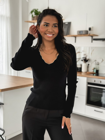 Pull Naëllie - Noir