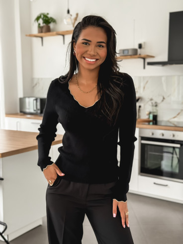 Pull Naëllie - Noir