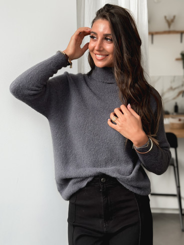 Pull Rosy - Gris