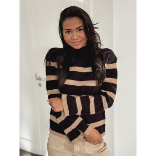 Pull ligné Altéa - Noir