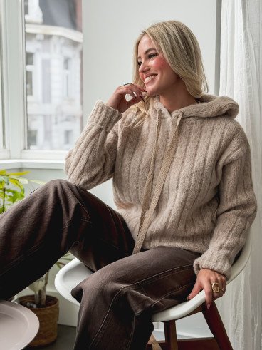 Pull Mathéa - Taupe