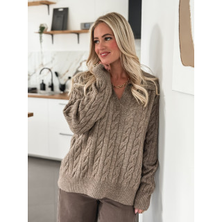 Pull Alyana - Taupe
