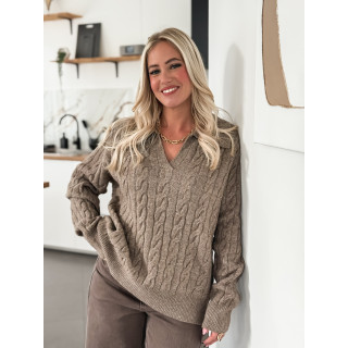 Pull Alyana - Taupe