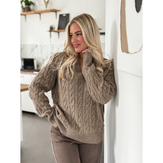 Pull Alyana - Taupe